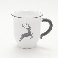 Gmundner Ceramics Grey Deer Chocolate Cup 0.3 L