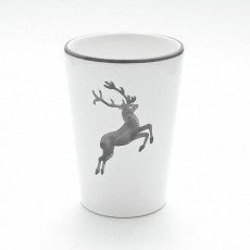 Gmundner Keramik Grauer Hirsch Drinking cup 0.28 L / h: 11 cm