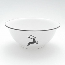 Gmundner Keramik Grauer Hirsch Salad bowl d: 26 cm / 2.0 L