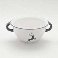 Gmundner Ceramics Grey Deer Bowl Weitling 17 cm