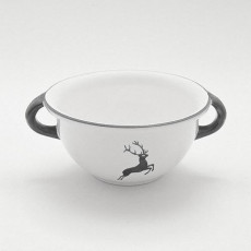 Gmundner Keramik Grauer Hirsch Bowl d: 17 cm / 0,6 L