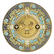 Rosenthal meets Versace Prestige Gala Le Bleu Charger plate 30 cm