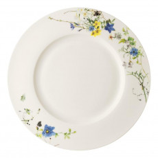 Rosenthal Brillance Fleurs des Alpes Food plate flag 28 cm