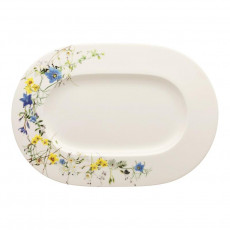 Rosenthal Brillance Fleurs des Alpes Plate 34x24 cm
