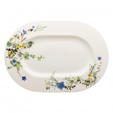 Rosenthal Brillance Fleurs des Alpes Plate 41x29 cm
