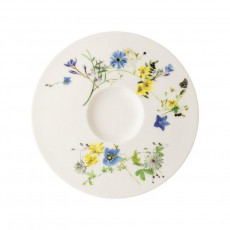 Rosenthal Brillance Fleurs des Alpes Tea/cappuccino/combi saucer 16 cm