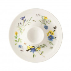 Rosenthal Brillance Fleurs des Alpes Egg cup with holder 11 cm