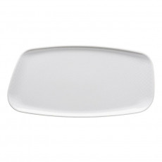 Rosenthal Junto Weiß - Porzellan Plate 30x15 cm