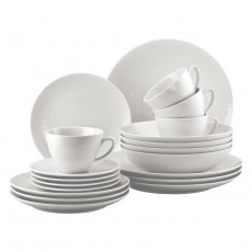 Rosenthal Mesh Weiß Combination set (with combination cup) 20 pieces