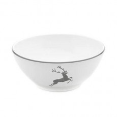 Gmundner Keramik Grauer Hirsch Bowl d: 20 cm / 1 L