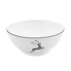 Gmundner Keramik Grauer Hirsch Bowl d: 23 cm / 1.5 L