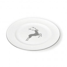 Gmundner Keramik Grauer Hirsch Dessert plate / Breakfast plate Gourmet d: 18 cm / h: 1.8 cm