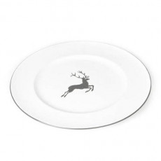Gmundner Keramik Grauer Hirsch Gourmet dinner plate d: 29 cm / h: 2.2 cm
