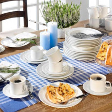 Friesland Jeverland Weiß 36-piece combination set