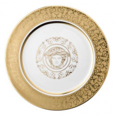 Rosenthal meets Versace Medusa Gala Gold Charger plate 33 cm