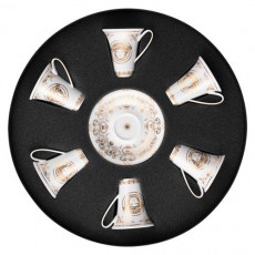 Rosenthal meets Versace Medusa Gala Gold Set of 6 espresso/moka cups 0.09 L