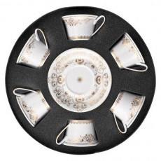 Rosenthal meets Versace Medusa Gala Gold Set of 6 tea cups 0.22 L