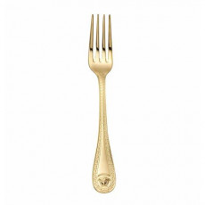 Rosenthal meets Versace Medusa Besteck 14 gramm vergoldet - Feingold 999 Dinner fork 20.5 cm