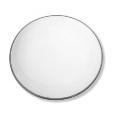 Gmundner Keramik Grauer Rand Dessert plate without flag Classic 20 cm