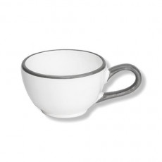 Gmundner Keramik Grauer Rand Classic Mocha Cup 0.06 L