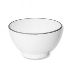 Gmundner Keramik Grauer Rand Cereal/ muesli bowl (large) 14 cm