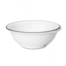 Gmundner Keramik Grauer Rand Salad bowl 20 cm