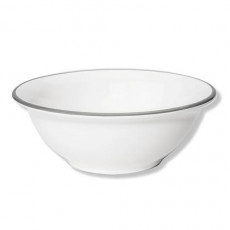 Gmundner Keramik Grauer Rand Salad bowl 33 cm