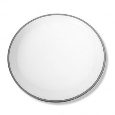 Gmundner Keramik Grauer Rand Classic 25 cm serving plate without flag