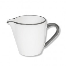 Gmundner Keramik Grauer Rand Milk jug Gourmet 0.2 L