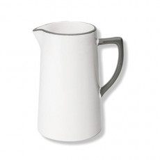 Gmundner Keramik Grauer Rand Water jug 0.7 L