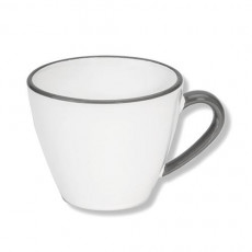 Gmundner Keramik Grauer Rand Coffee cup Gourmet 0.2 L