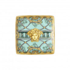 Rosenthal meets Versace La Scala del Palazzo - Verde Square flat dish 12 cm