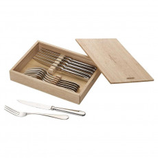 Villeroy & Boch Oscar - 18/10 Edelstahl Pizza cutlery / steak cutlery set 12 pieces
