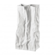 Rosenthal studio-line 50 Years studio-line Vases Paper Bag Vase matt white 22 cm