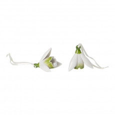 Villeroy & Boch Mini Flower Bells Snowdrop Set 2 pieces 4 cm
