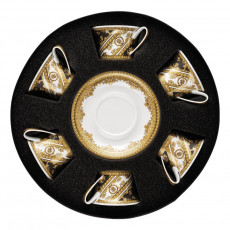 Rosenthal meets Versace I love Baroque Teacup 0.22 L 6x Upper cup / 6x Saucer