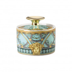 Rosenthal meets Versace La Scala del Palazzo - Verde Sugar bowl 6 people 0.23 L