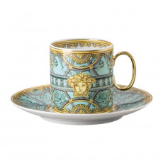 Rosenthal meets Versace La Scala del Palazzo - Verde Coffee cup 0.23 L 2 pieces