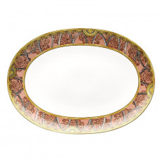 Rosenthal meets Versace La Scala del Palazzo - Rosa Plate 38 cm