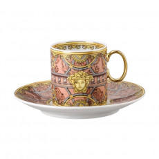 Rosenthal meets Versace La Scala del Palazzo - Rosa Espresso cup 0.10 L 2 pieces
