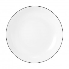 Seltmann Weiden Lido Black Line soup plate Coup 21 cm