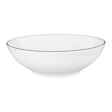 Seltmann Weiden Lido Black Line Round bowl d: 23 cm / h: 7 cm / 1.7 L