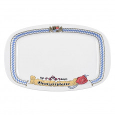 Seltmann Weiden Compact Bayern Oval plate 'Brotzeitplatte' 33 cm