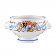 Seltmann Weiden Compact Bayern Lion's head terrine or 'Weisswursttopf' 0.5 L