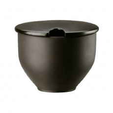 Rosenthal Junto Slate Grey - Steinzeug Sugar bowl with notch 0.25 L