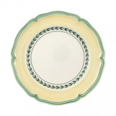 Villeroy & Boch French Garden Green Line Plato para pan Porcelana Premium 17 cm Blanco/Verde 