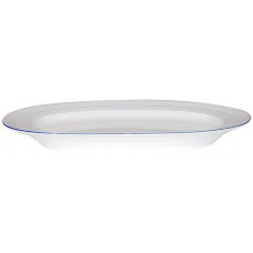 Friesland Jeverland Kleine Brise Oval plate / Lower part sauce boat 24 x 16.5 cm