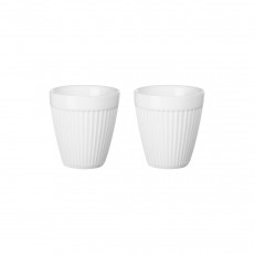 ASA Thermo Thermo Cup Espresso Set 2-pcs. striped white 0,08 L / h: 7 cm
