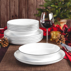 Seltmann Weiden Lido Black Line 12-piece cutlery set