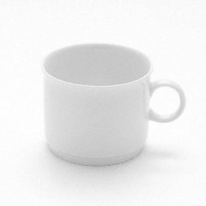 Friesland Jeverland Weiß Coffee Cup 3,Stackable 0.19 L